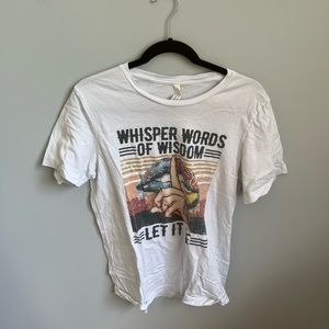 Bella Canvas White Size M Graphic T-Shirt